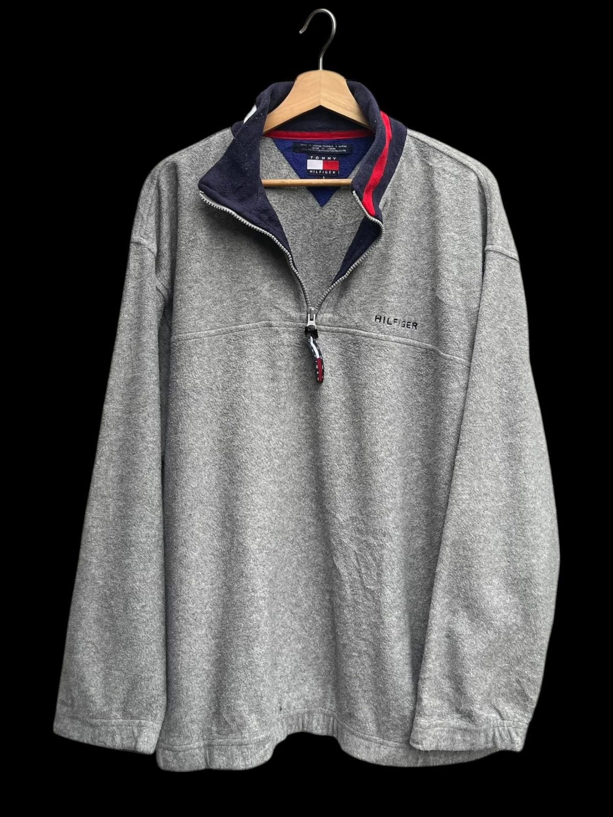 Tommy Hilfiger Vintage 90’s Tommy Hilfiger Fleece Pullover Size US S / EU 44-46 / 1 - 2 Thumbnail