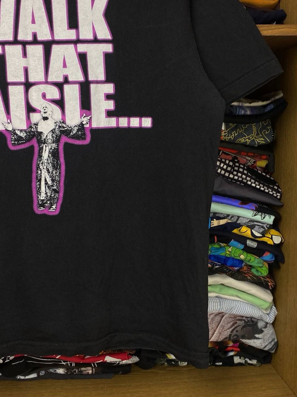 WWE Vintage Ric Flair 00s "Walk That Aisle" Graphic WWE Tee Size US L / EU 52-54 / 3 - 7 Thumbnail