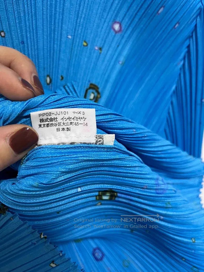 Issey Miyake Issey Miyake Blue Jacket Size L / US 10 / IT 46 - 8 Thumbnail
