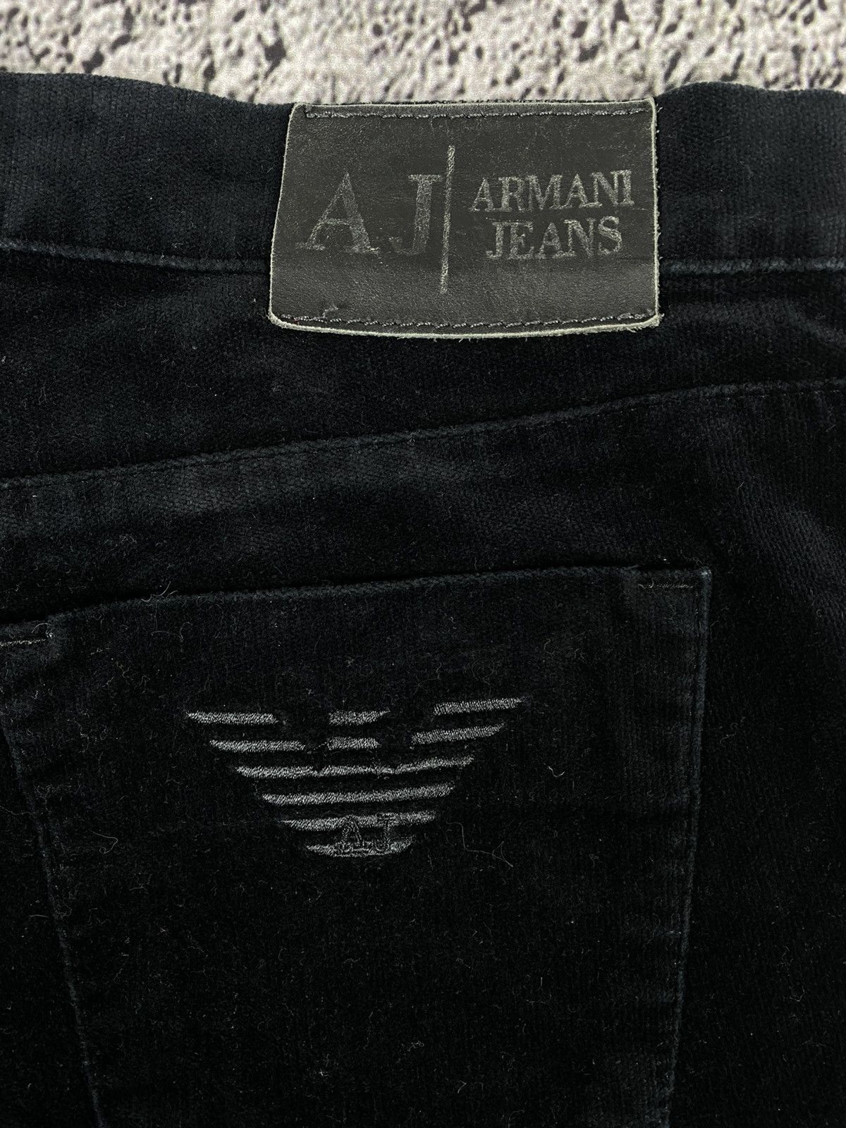 Armani Vintage Y2K Armani Jeans corduroy pants old money style 29 Size 29" - 8 Thumbnail