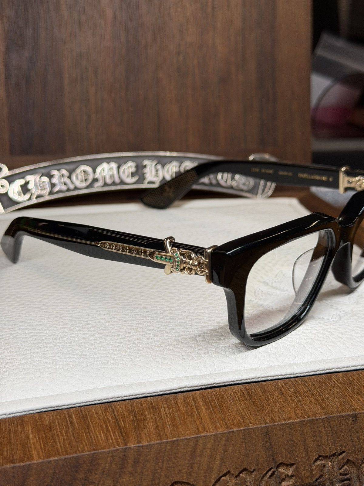 Chrome Hearts Chrome Hearts Vagillionaire II Green Emerald Size ONE SIZE - 3 Thumbnail