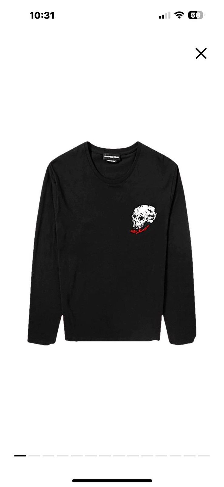Alexander McQueen Alexander McQueen - XL.- Men’s Top Size US XL / EU 56 / 4 - 6 Thumbnail