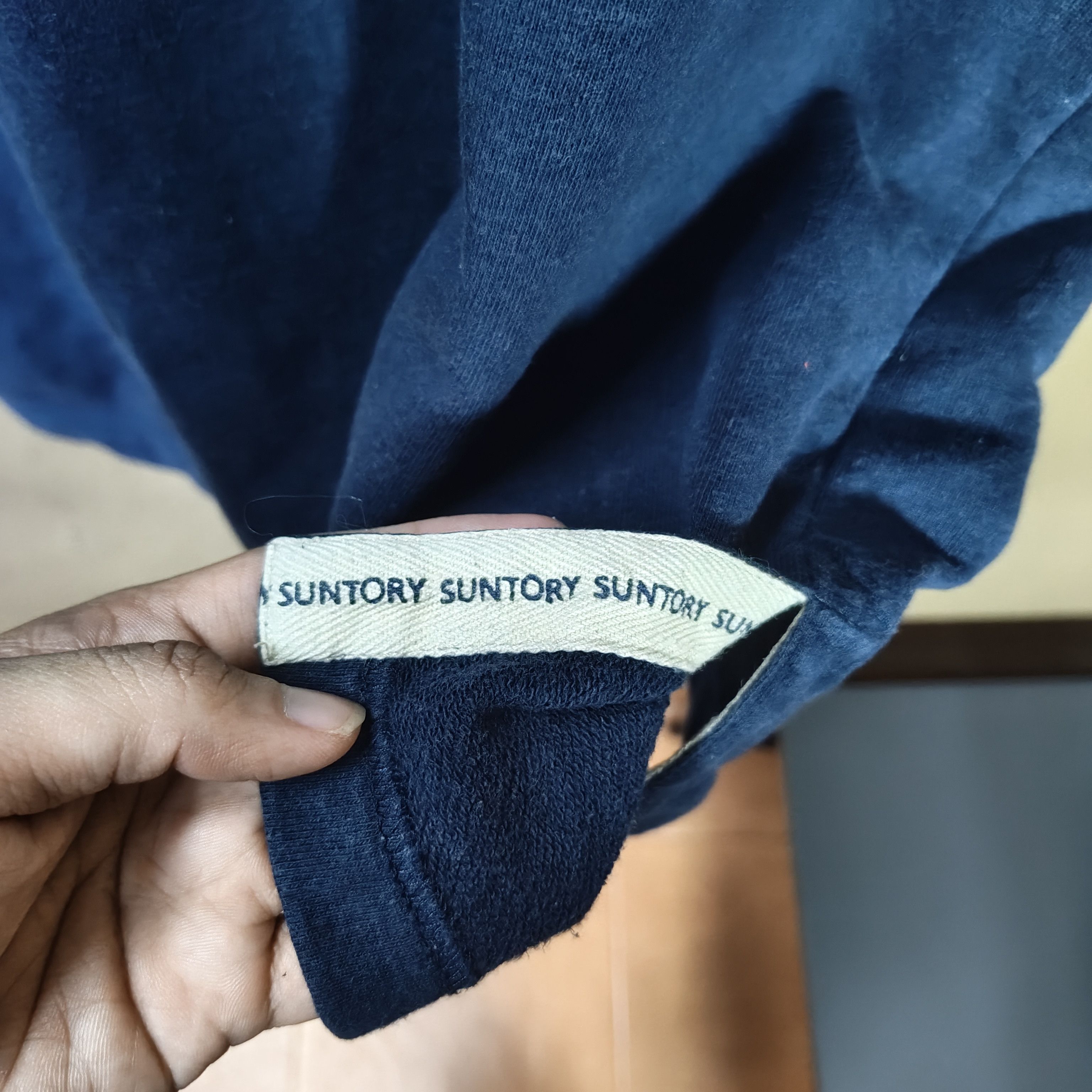 Japanese Brand Vintage SUNTORY COFFEE Short Sleeve 3/4 Zipper Sweatshirt Size US M / EU 48-50 / 2 - 7 Thumbnail