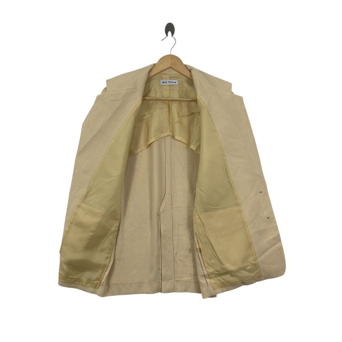 Vintage Vintage ART VOICE PARIS Collection Wood Button Up Coat Size M / US 6-8 / IT 42-44 - 6 Thumbnail