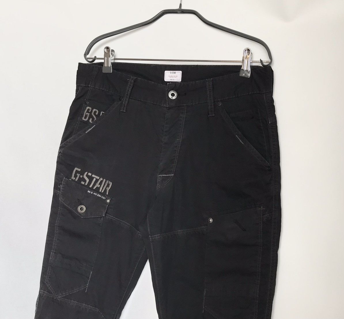 G-Star G-Star Raw Multipocket Cargo Pants Men's 32 Gray Size US 32 / EU 48 - 4 Thumbnail