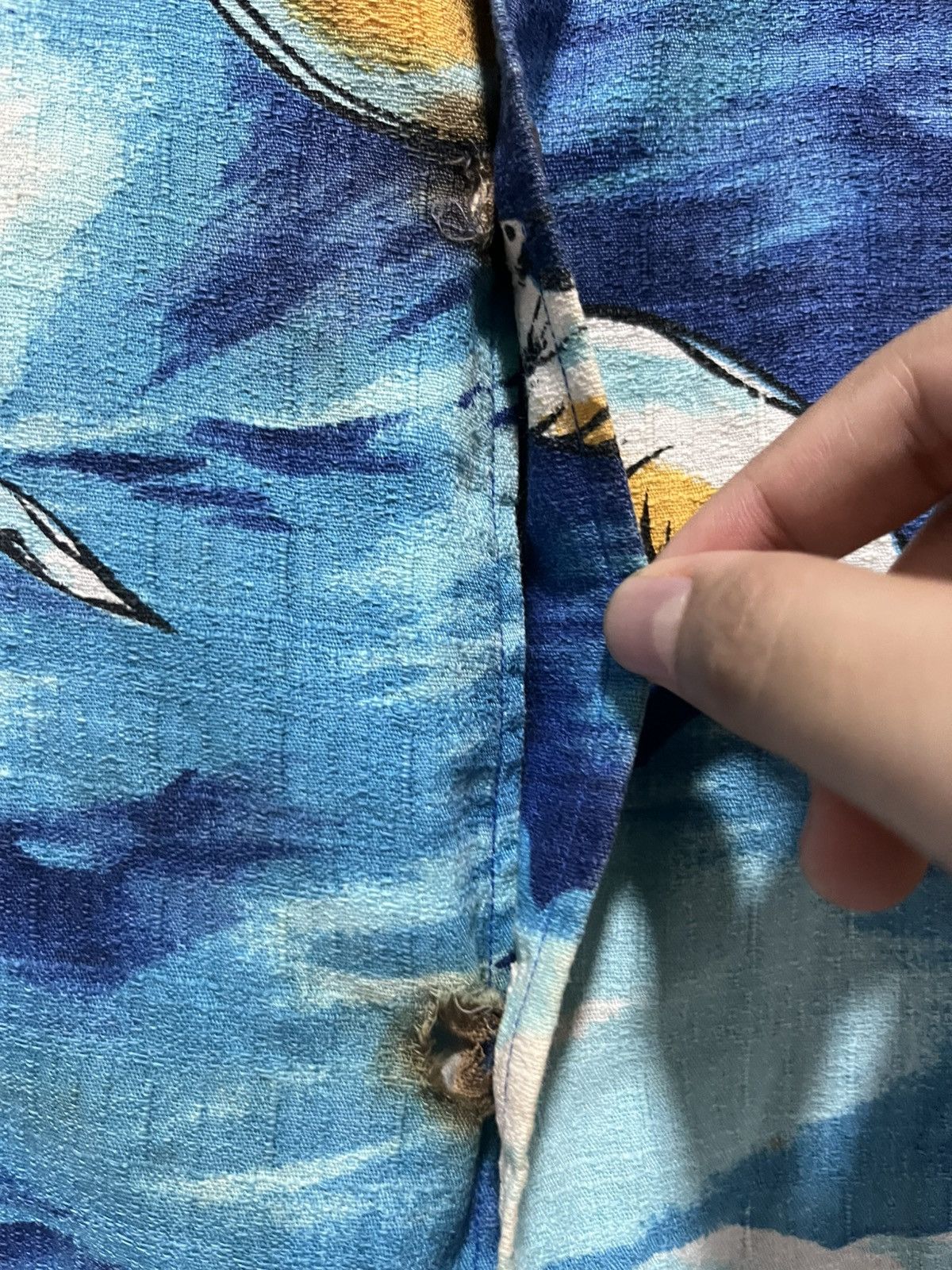 Vintage Vintage Royal Hawaiian Aloha wear Barkcloth 60s-70s Size US M / EU 48-50 / 2 - 6 Thumbnail