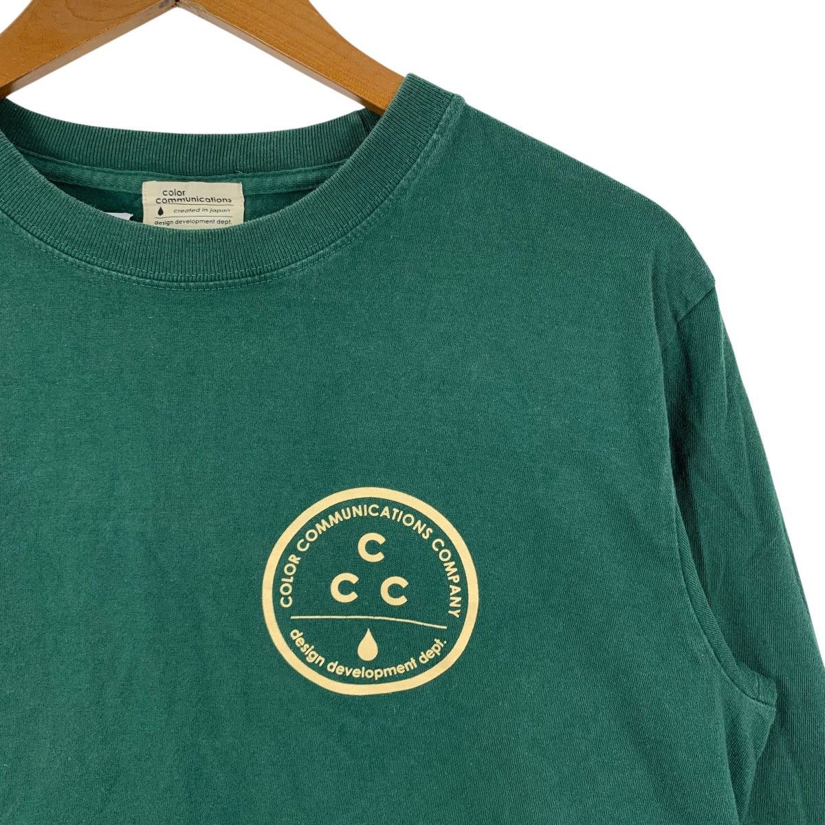 Japanese Brand COLOR COMMUNICATIONS COMPANY Japanese Brand Tshirt Size US M / EU 48-50 / 2 - 4 Thumbnail