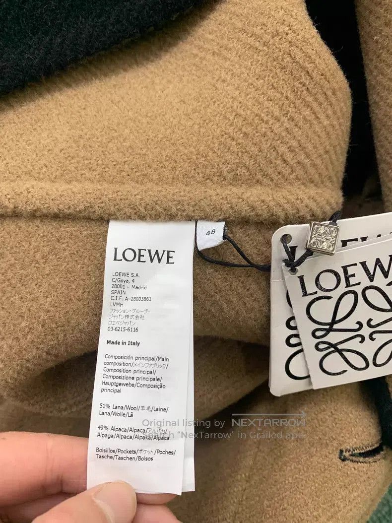 Loewe Loewe Black Wool Coat Size US M / EU 48-50 / 2 - 5 Thumbnail
