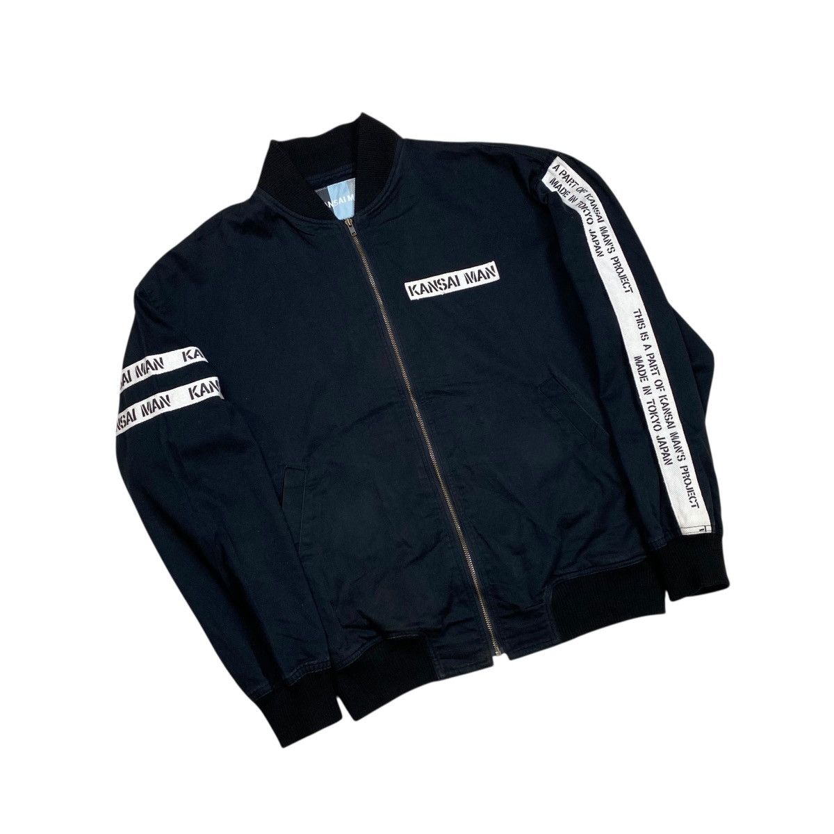 Kansai Yamamoto Kansai Man Embroidery Bomber Jacket Size US L / EU 52-54 / 3 - 6 Thumbnail