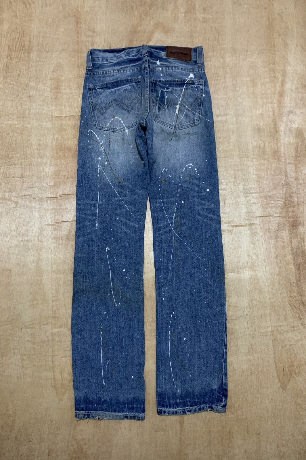 If Six Was Nine × Japanese Brand × Le Grande Bleu (L.G.B.) Distressed Denim Painter Ifsixwasnine Lgb Style Size US 28 / EU 44 - 3 Thumbnail