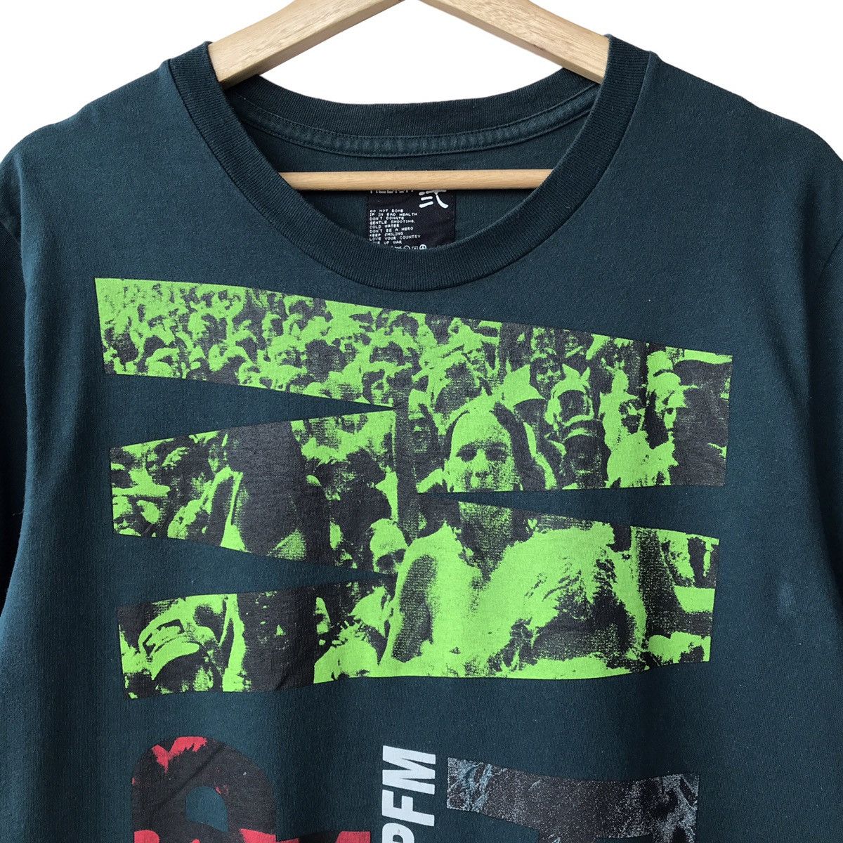 Japanese Brand × PPFM Peyton Place For Men PPFM Japan Woodstock Logo Tee Size US M / EU 48-50 / 2 - 3 Thumbnail