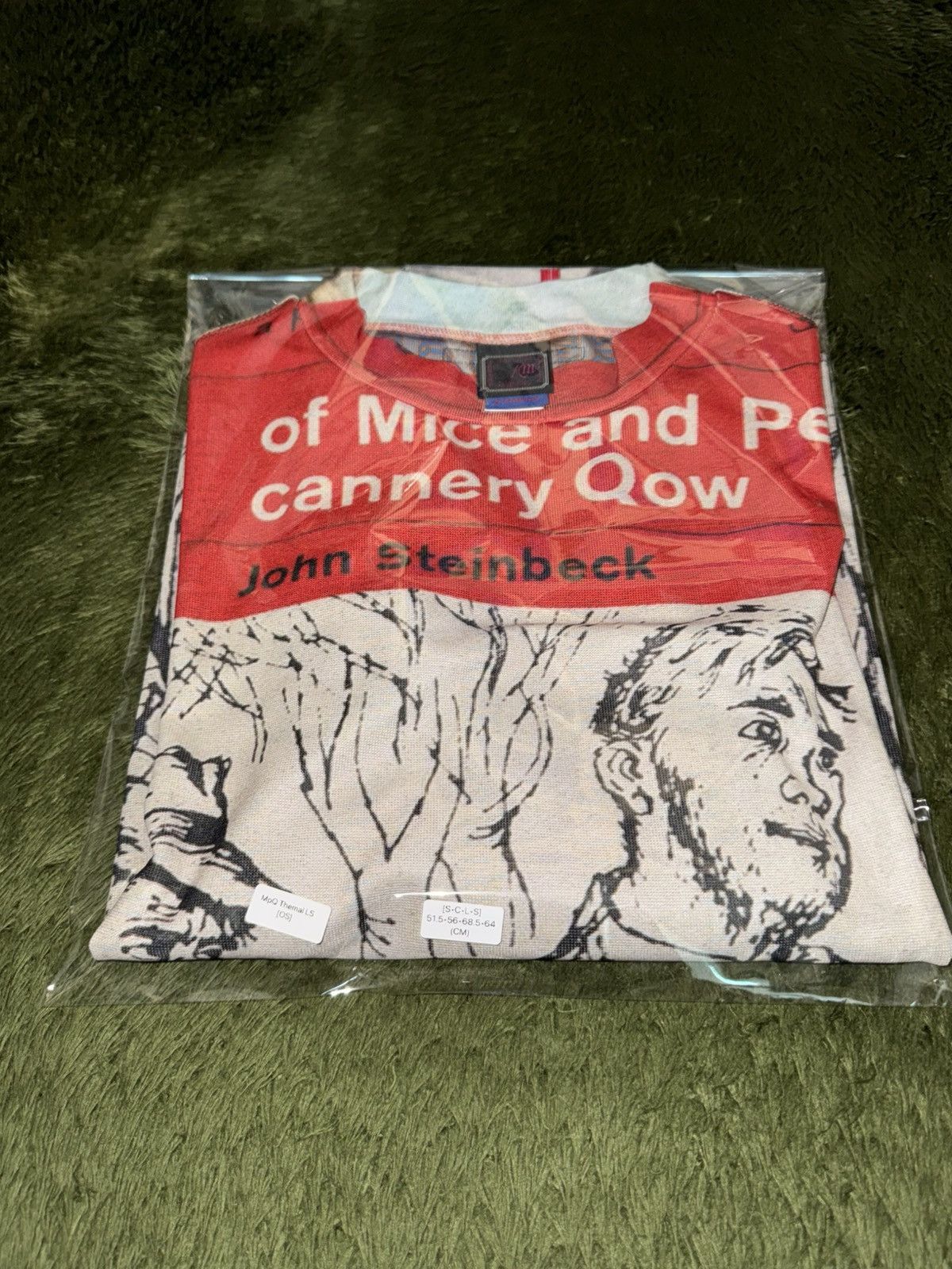 Japanese Brand MPQ Penguin Books Reversible All-Over Print Long Sleeve Size US XL / EU 56 / 4 - 11 Thumbnail