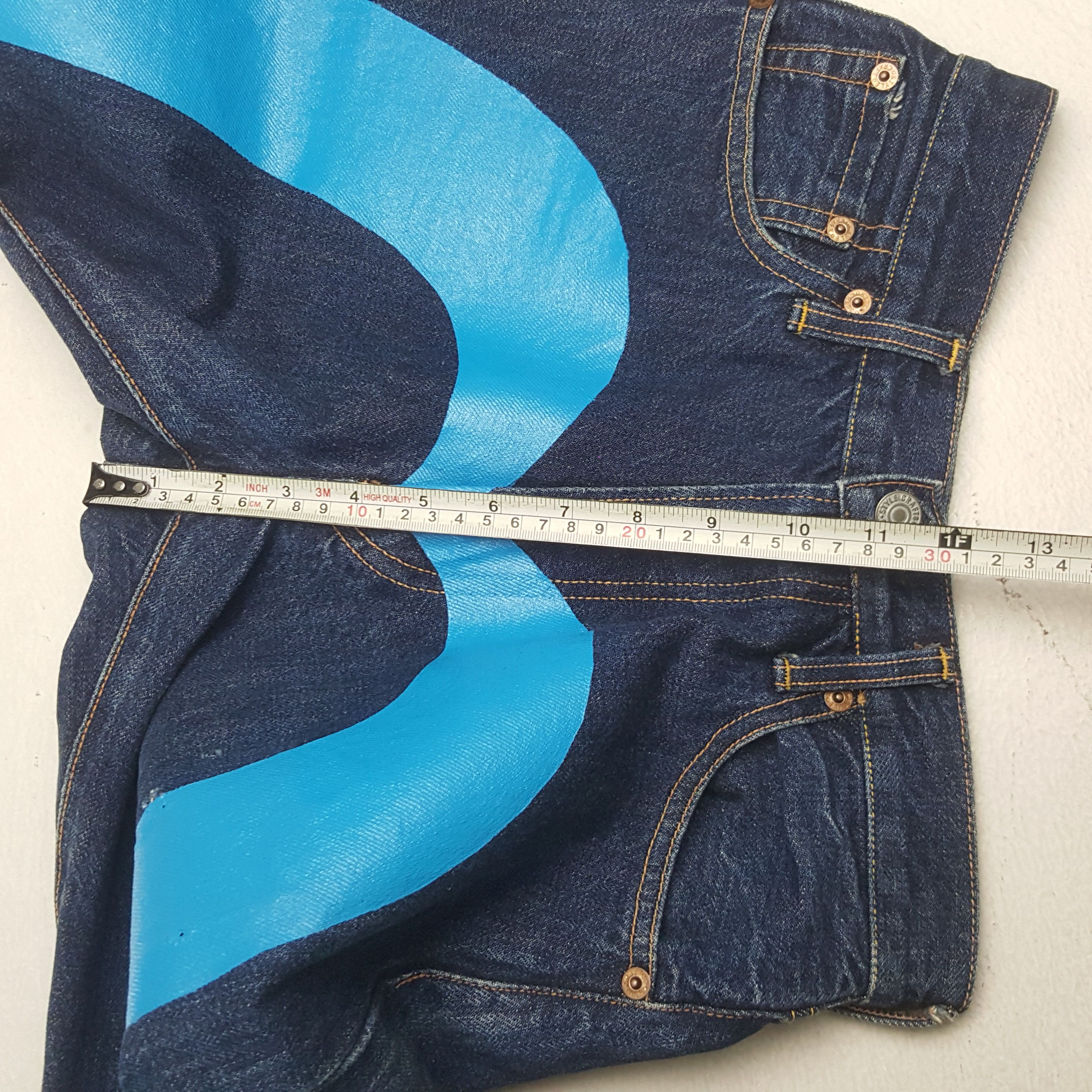 Japanese Brand Vintage Evis Japanese Brand Daicock Denim Jeans C280N24 Size 24" / US 00 / IT 34 - 10 Thumbnail