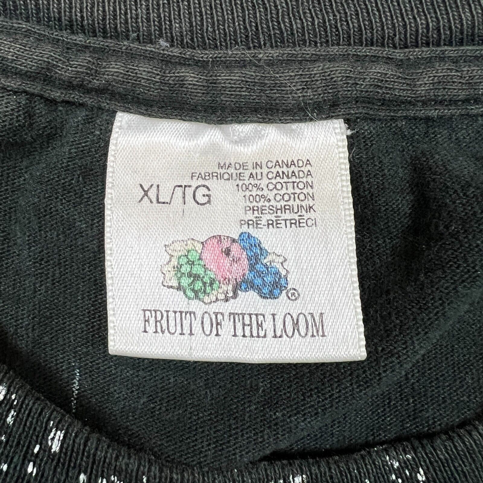 Fruit Of The Loom × Vintage Vintage 1993 Flying Eagle T Shirt XL AOP Single Stitched Tee Size US XL / EU 56 / 4 - 6 Thumbnail