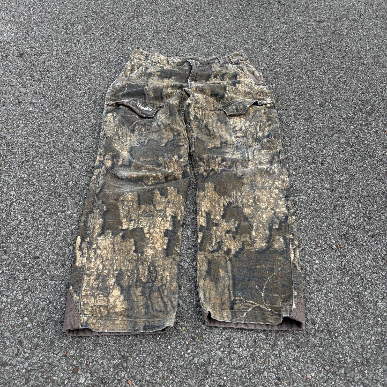 Realtree Vintage real tree camo double knees Size US 32 / EU 48 - 3 Thumbnail