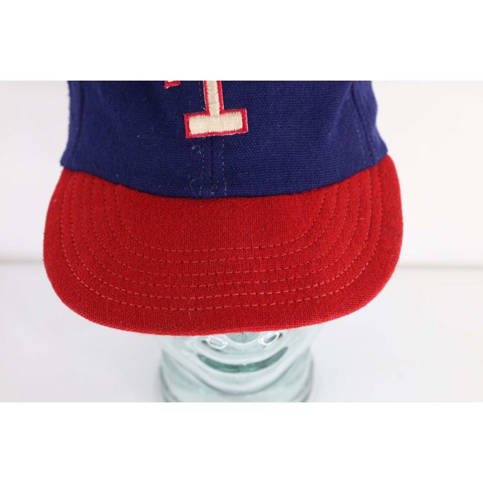 Vintage Vintage 70s Distressed Wool Texas Rangers Baseball Hat Size ONE SIZE - 3 Thumbnail