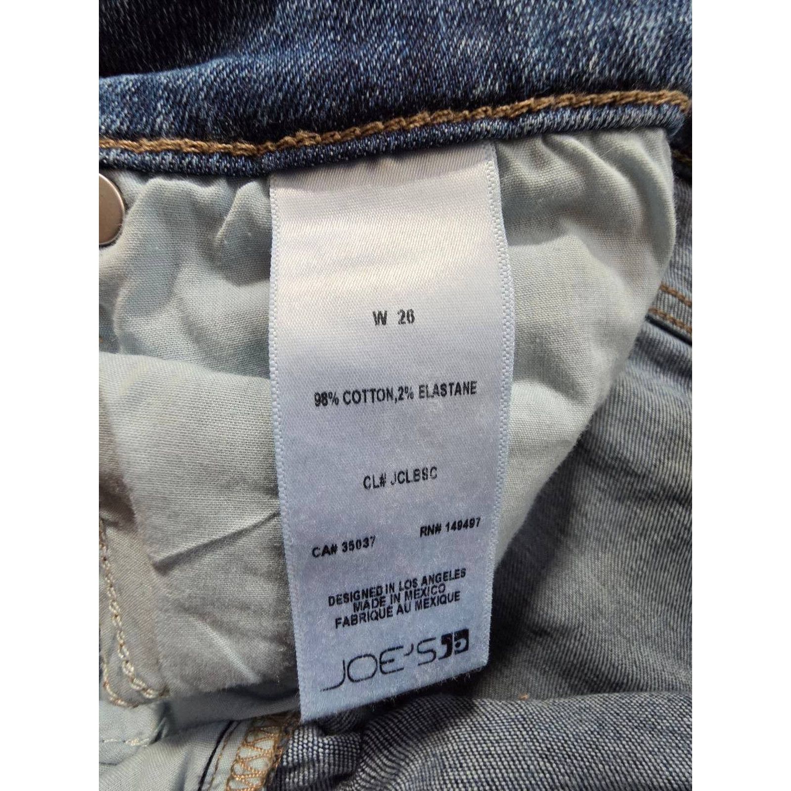 Joe's Jjoe’s Jeans Women’s Jeans Plus 26 Medium Wash A001169 Size 26" / US 2 / IT 38 - 5 Thumbnail