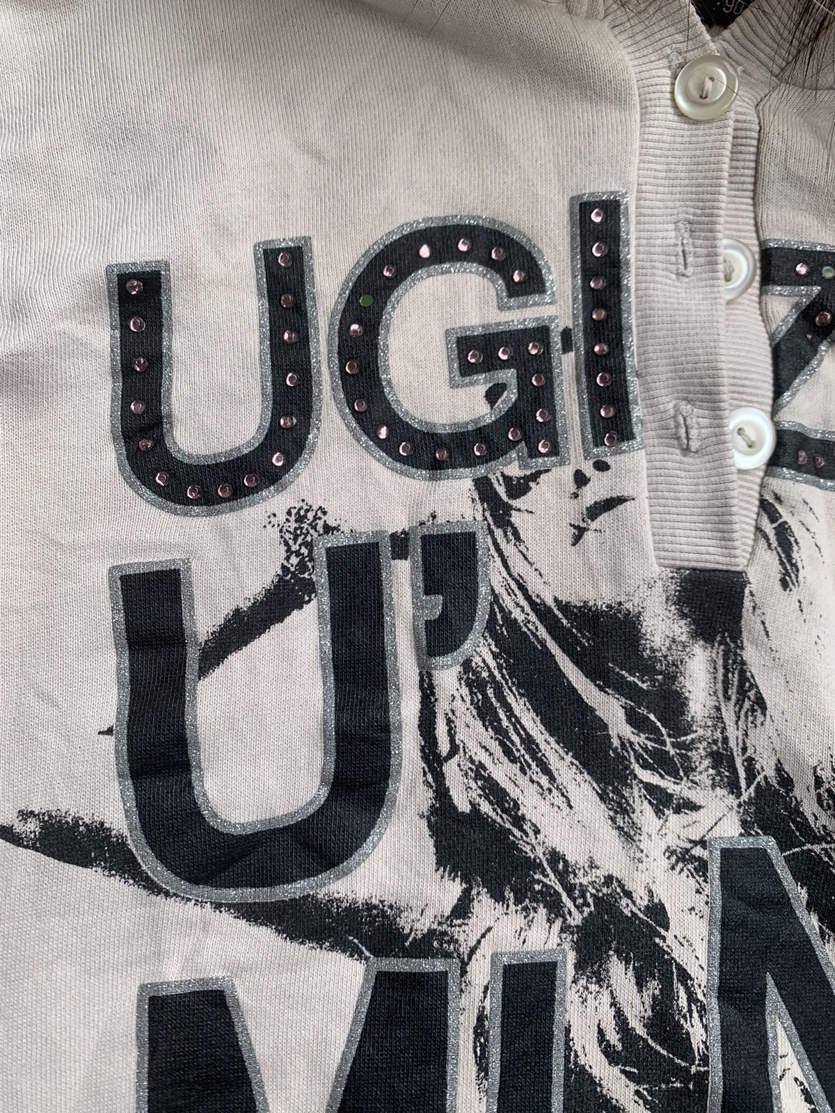 If Six Was Nine × Japanese Brand × Le Grande Bleu (L.G.B.) FUR HOODIE UGIZ LGB STYLE Size US L / EU 52-54 / 3 - 5 Thumbnail