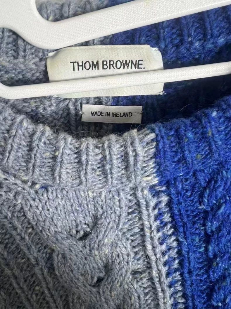 Thom Browne Thom Browne size5 Knitted ribbed sweater Size US XXL / EU 58 / 5 - 2 Thumbnail