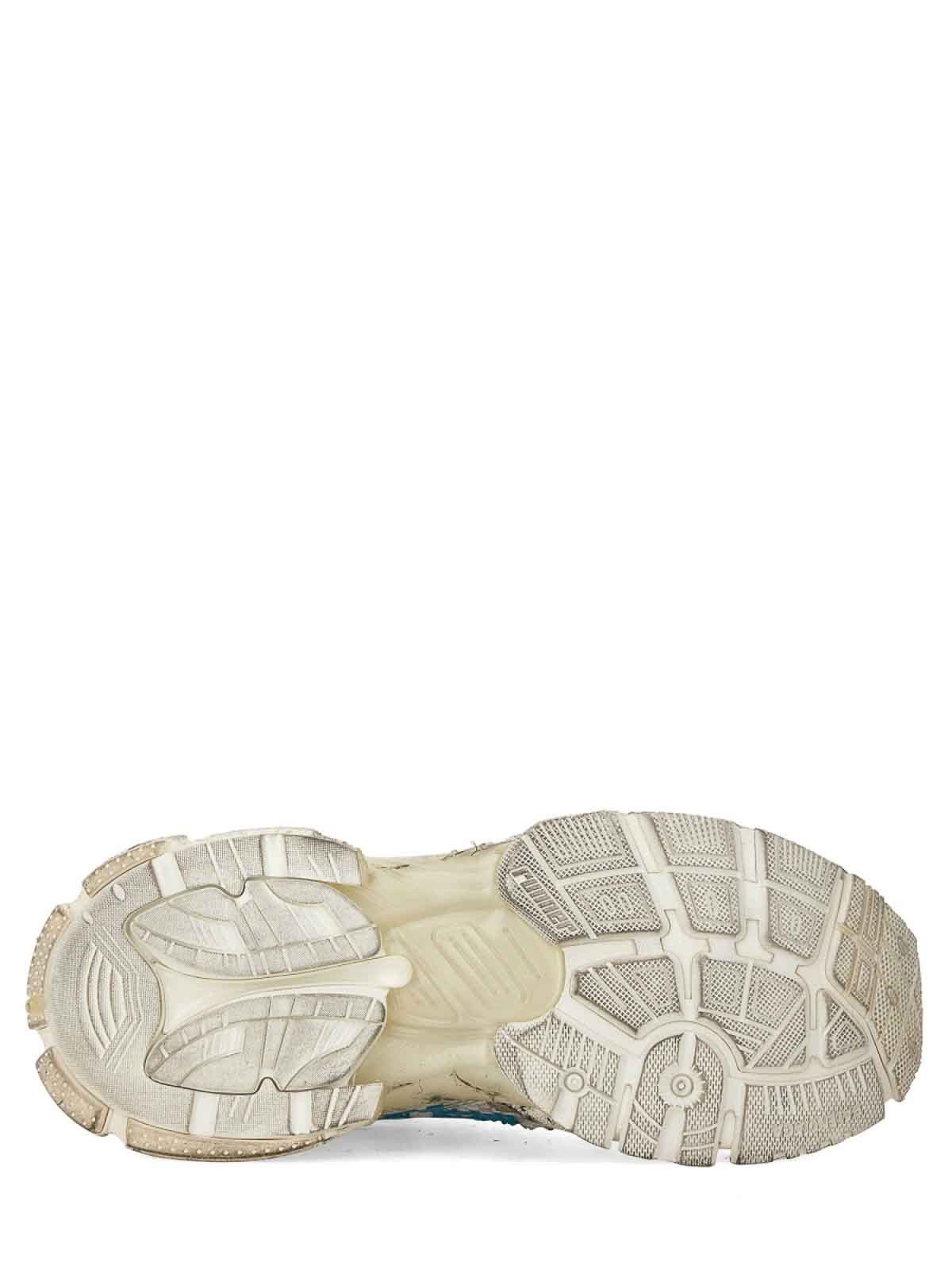 Balenciaga o1bcso1str0625 Runner Graffiti Sneakersin Multicolor Size US 6 / IT 36 - 3 Thumbnail