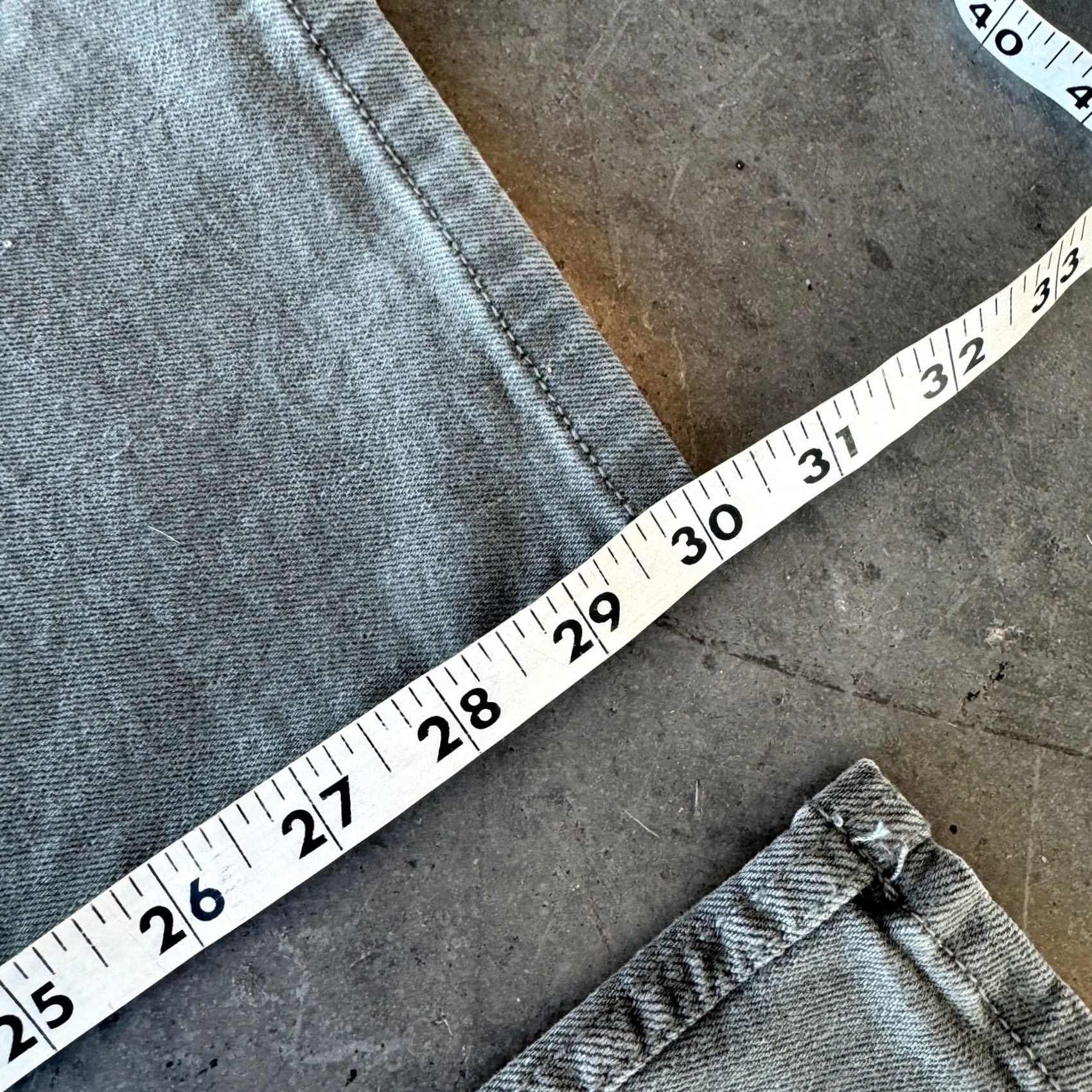 Zara VINTAGE Zara Grey High Waisted Baggy Denim Jeans Size 31 Womens Jeans 31 Gray Y2K Size 24" / US 00 / IT 34 - 5 Thumbnail