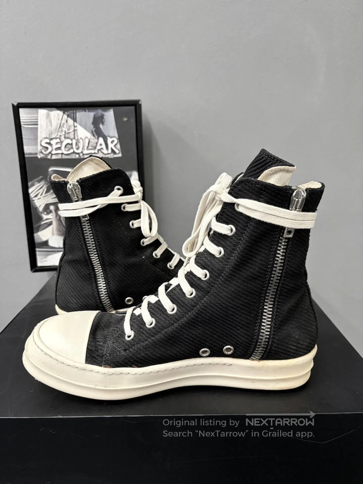 Rick Owens Drkshdw Rick Owens Drkshdw High. Size US 6.5 / EU 39-40 - 5 Thumbnail
