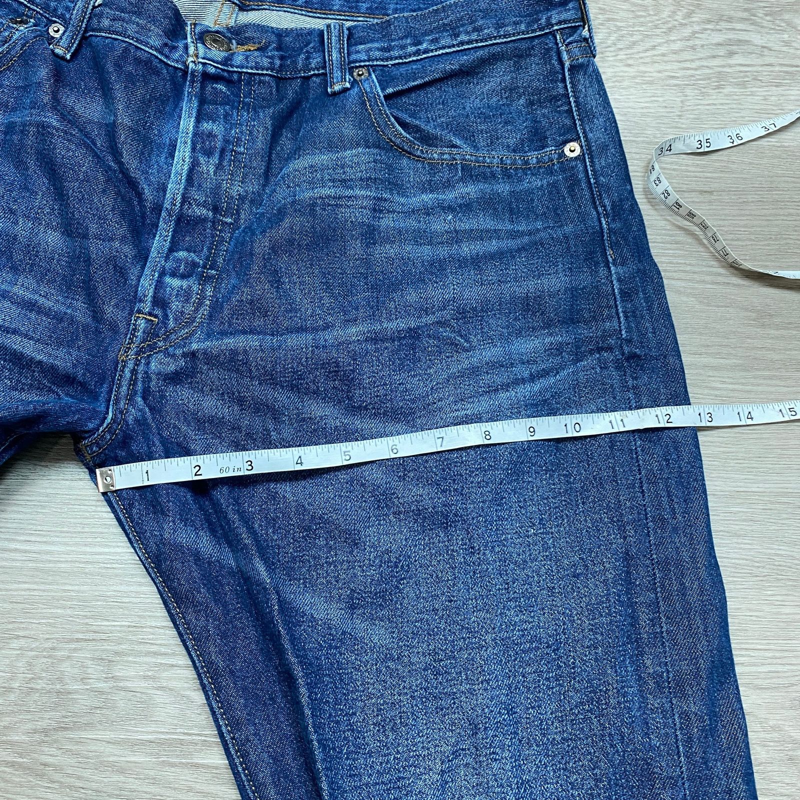 Levi's Levi's 501 Button Fly Straight Leg Jeans Men's 36x30 Size US 36 / EU 52 - 6 Thumbnail