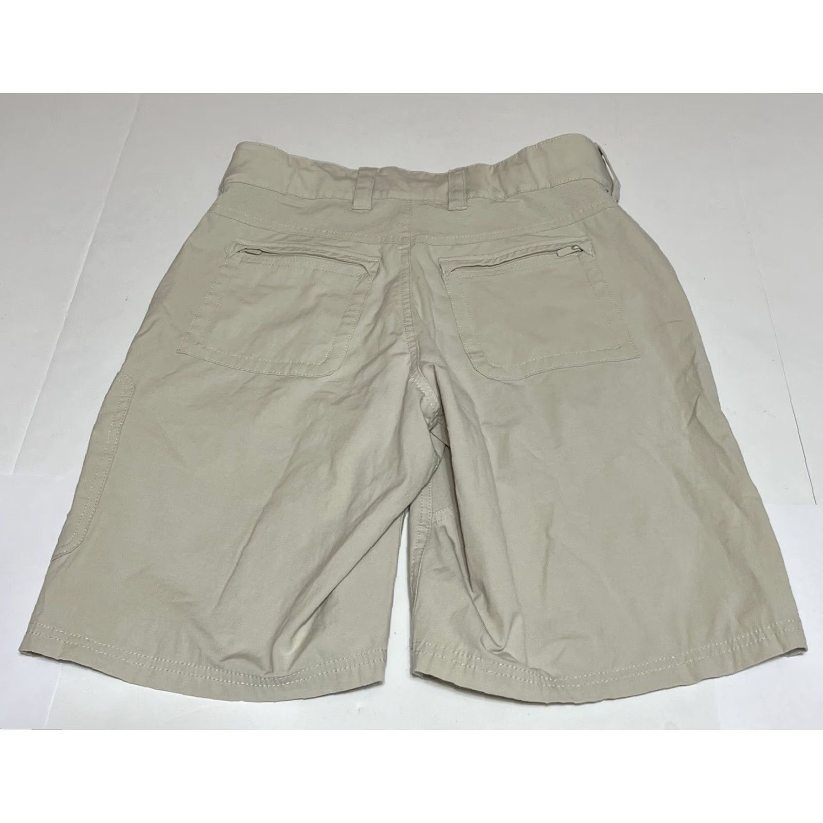 Vintage HUK Shorts Mens Size S Performance Fishing Cargo Beige 10" Inseam Size US 29 - 2 Thumbnail