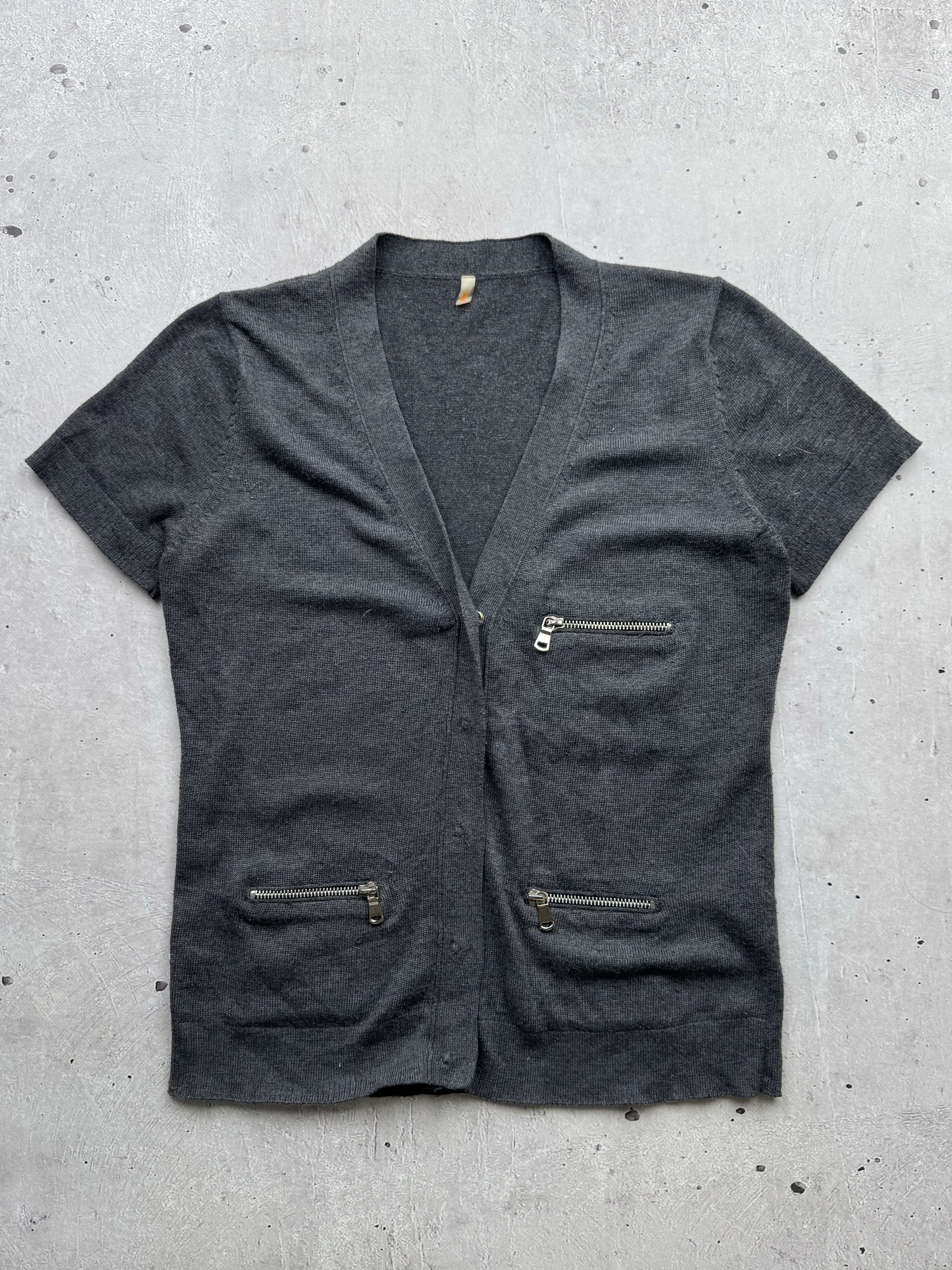 Cop Copine × Vintage Cop Copine Vintage Short Sleeve Cardigan Size M / US 6-8 / IT 42-44 - 1 Thumbnail