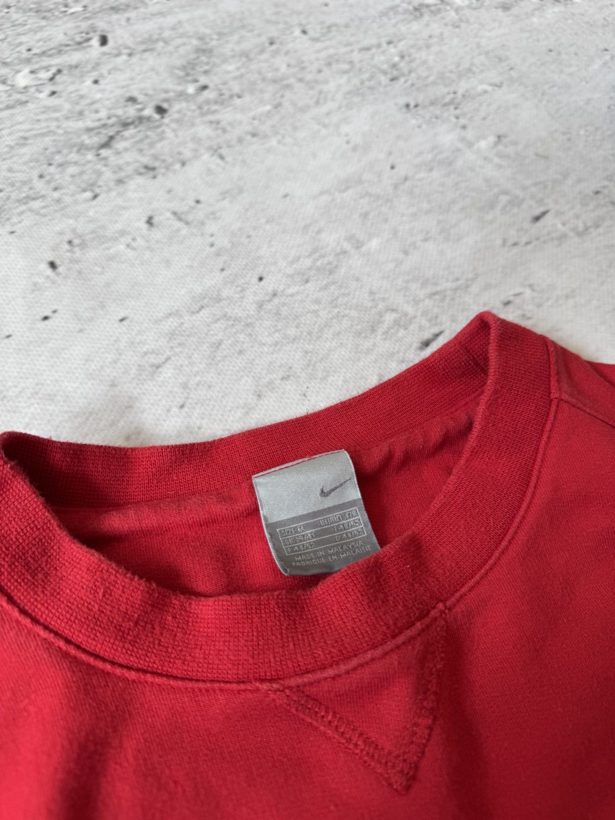 Nike × Vintage NIKE CORTEZ VINTAGE CENTER LOGO OVERSIZ BAGGY FIT SWEATSHIRT Size US M / EU 48-50 / 2 - 6 Thumbnail
