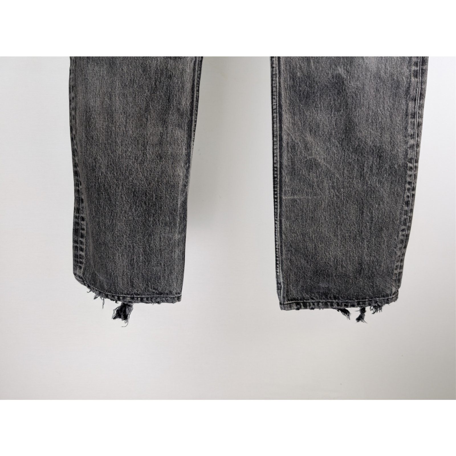 Balenciaga o1rshd1 Organic Japanese Medium Fit Pants in Eco Black Size US 30 / EU 46 - 4 Thumbnail