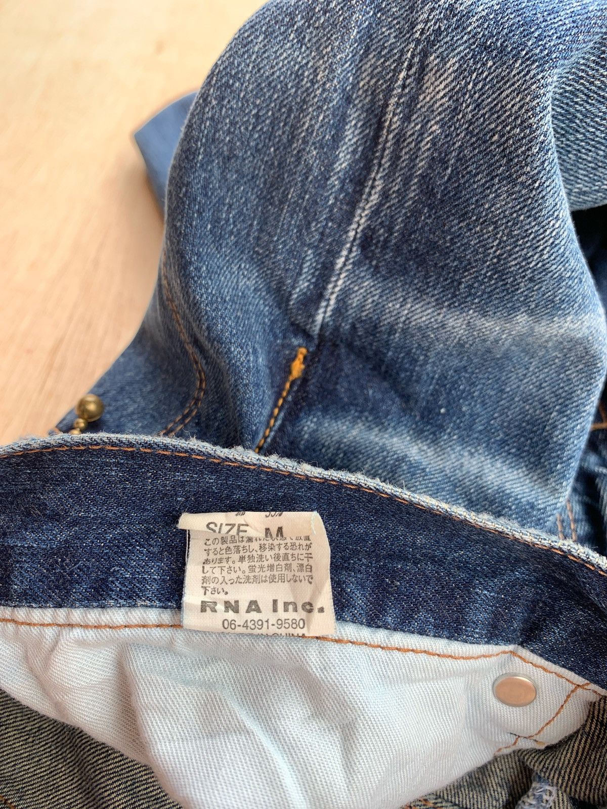 Hysteric Glamour × If Six Was Nine × Japanese Brand RNA Ifsixwasnine Lgb Style Jeans Size US 32 / EU 48 - 8 Thumbnail