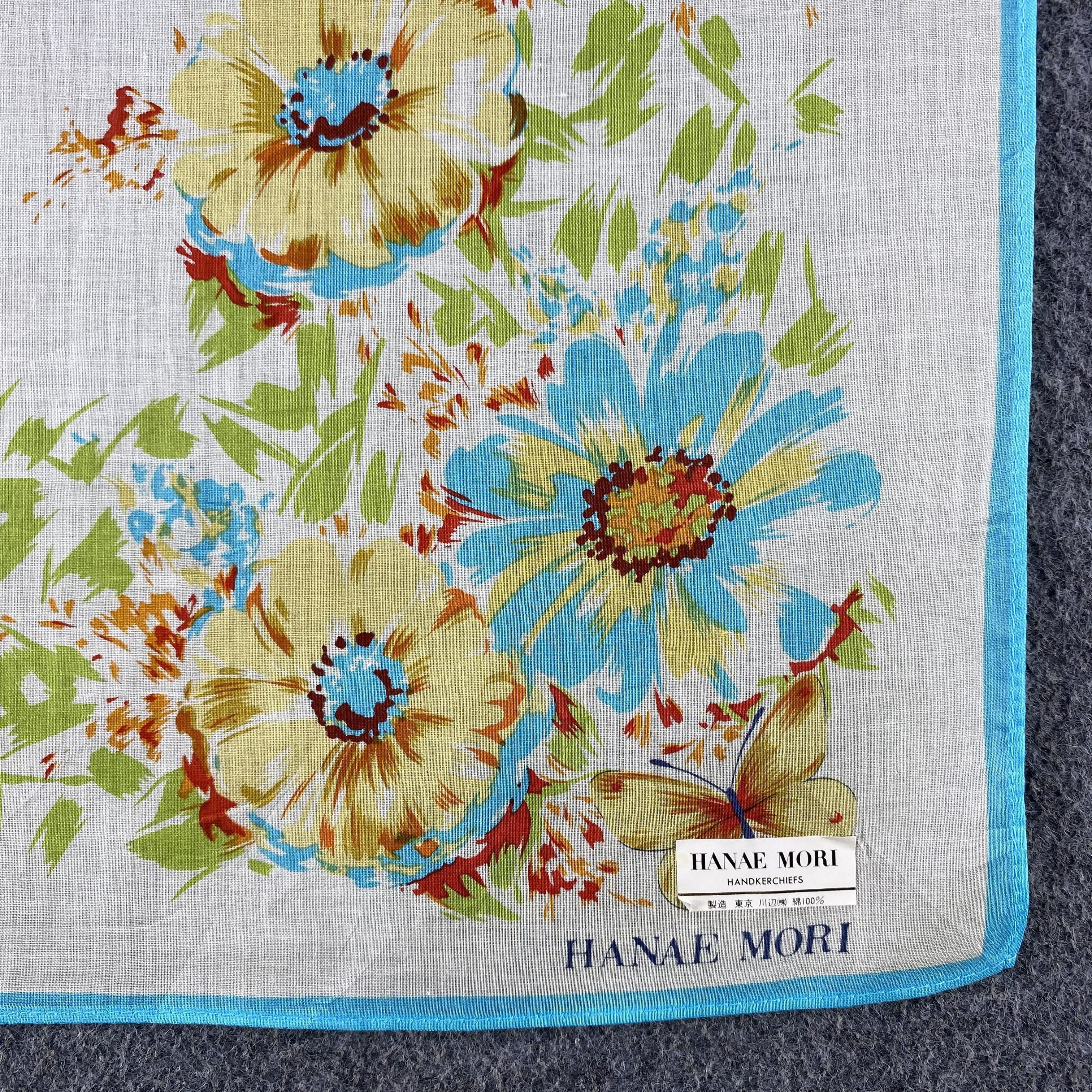 Hanae Mori Hanae Mori Handkerchief/Neckerchief/Bandana HC748 Size ONE SIZE - 3 Thumbnail