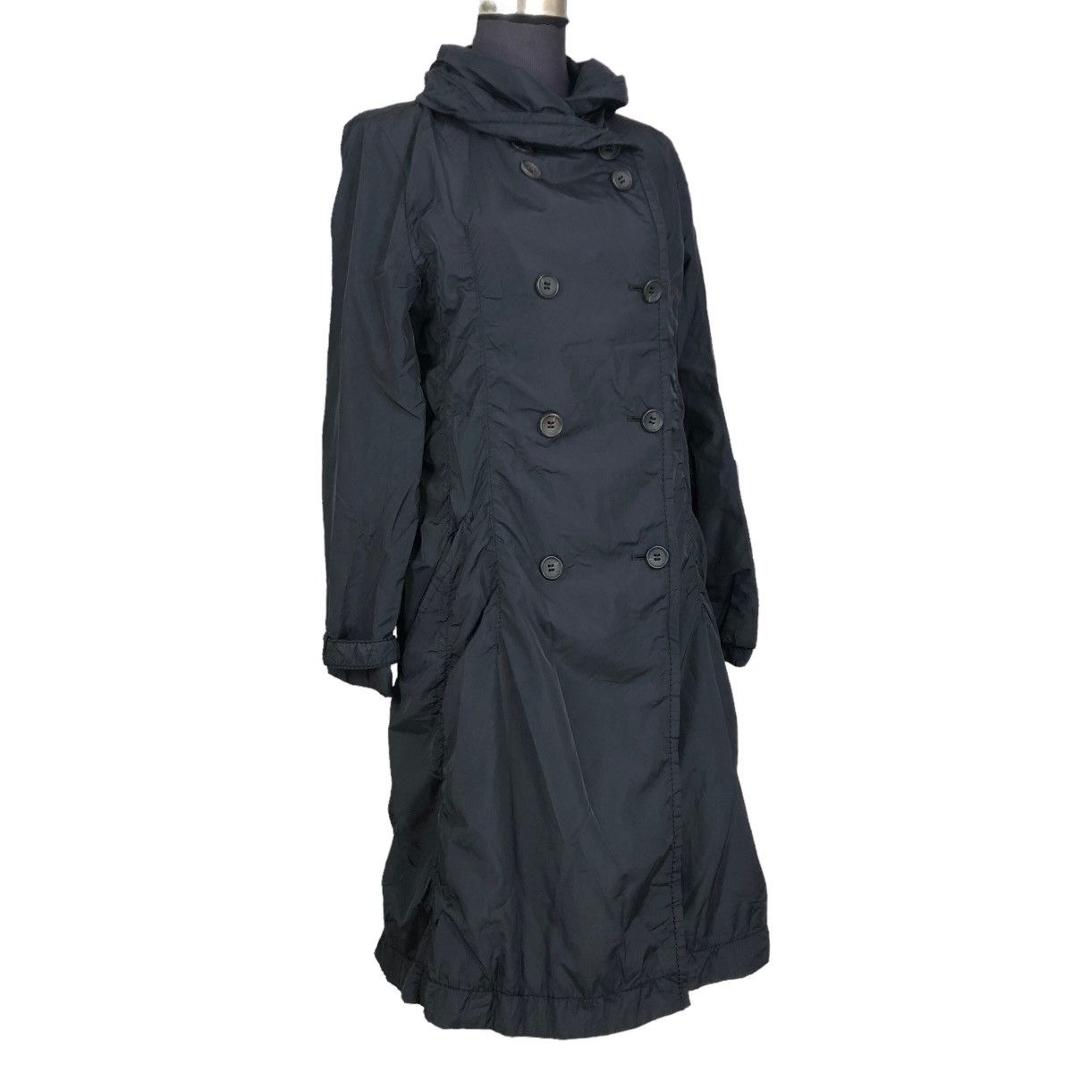 Issey Miyake Vintage Issey Miyake 2006AW Nylon Double Breasted Parka Size XS / US 0-2 / IT 36-38 - 1 Thumbnail