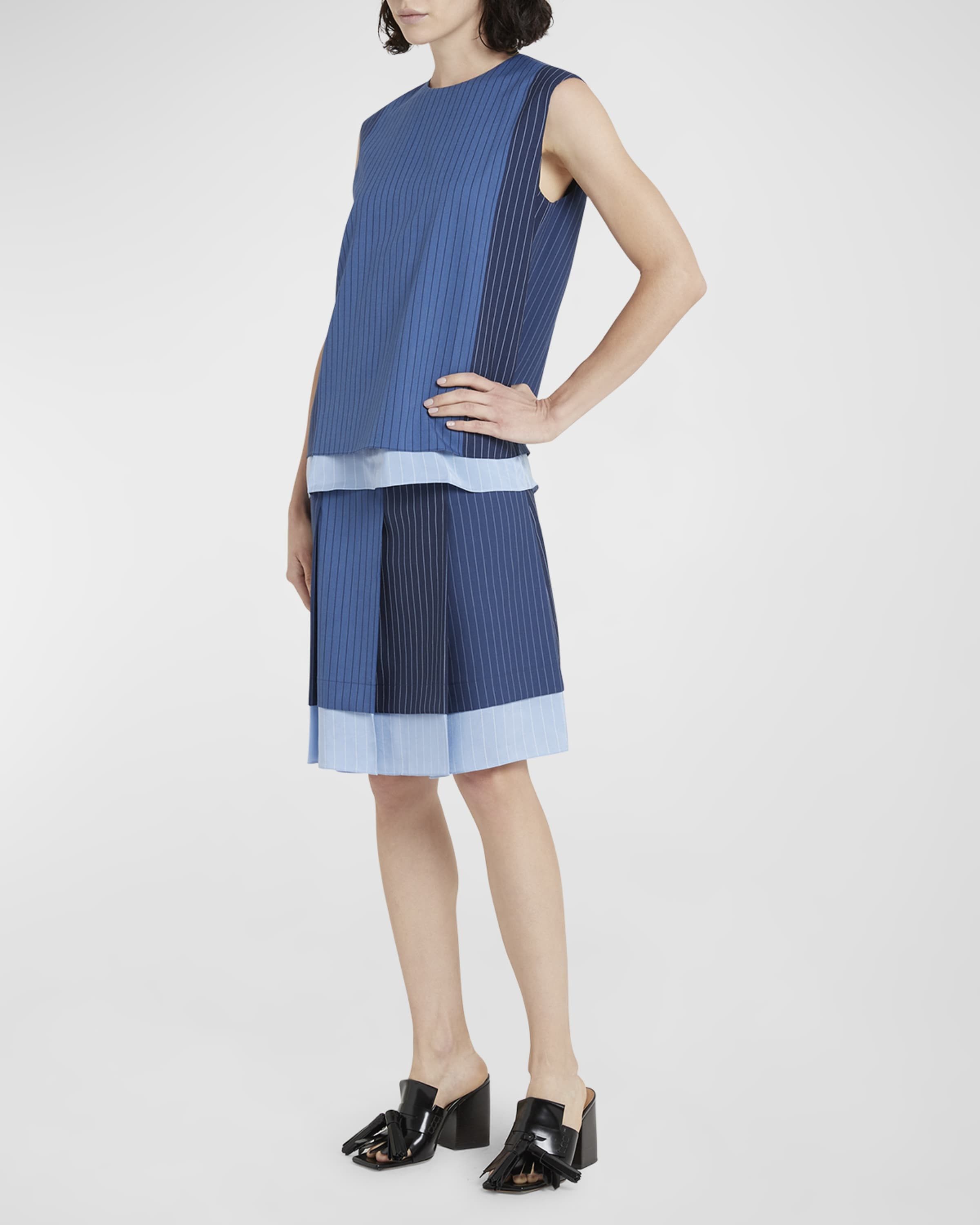 Marni o1y1125 Blouse in Blue Size XS / US 0-2 / IT 36-38 - 5 Thumbnail