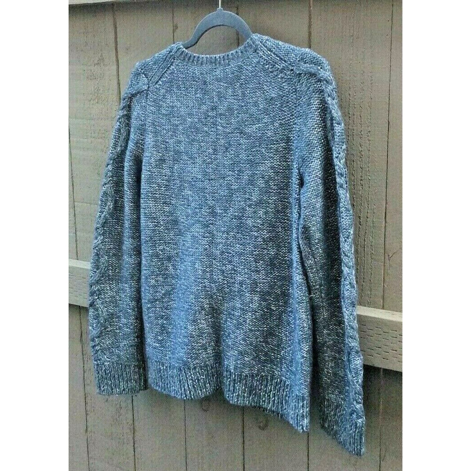 Gap Gap Sweater Womens Knitted Design Grayish Blue SIZE M Size M / US 6-8 / IT 42-44 - 6 Thumbnail