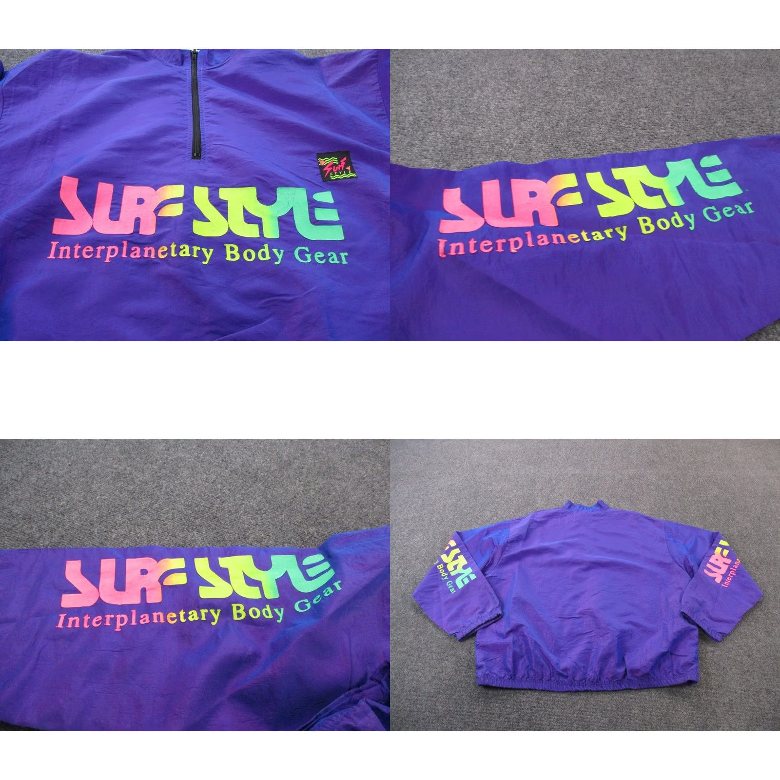 Vintage Vintage Surf Style Jacket OS Oversized Retro Sport Athletic Spellout Logo Men Size US M / EU 48-50 / 2 - 8 Thumbnail
