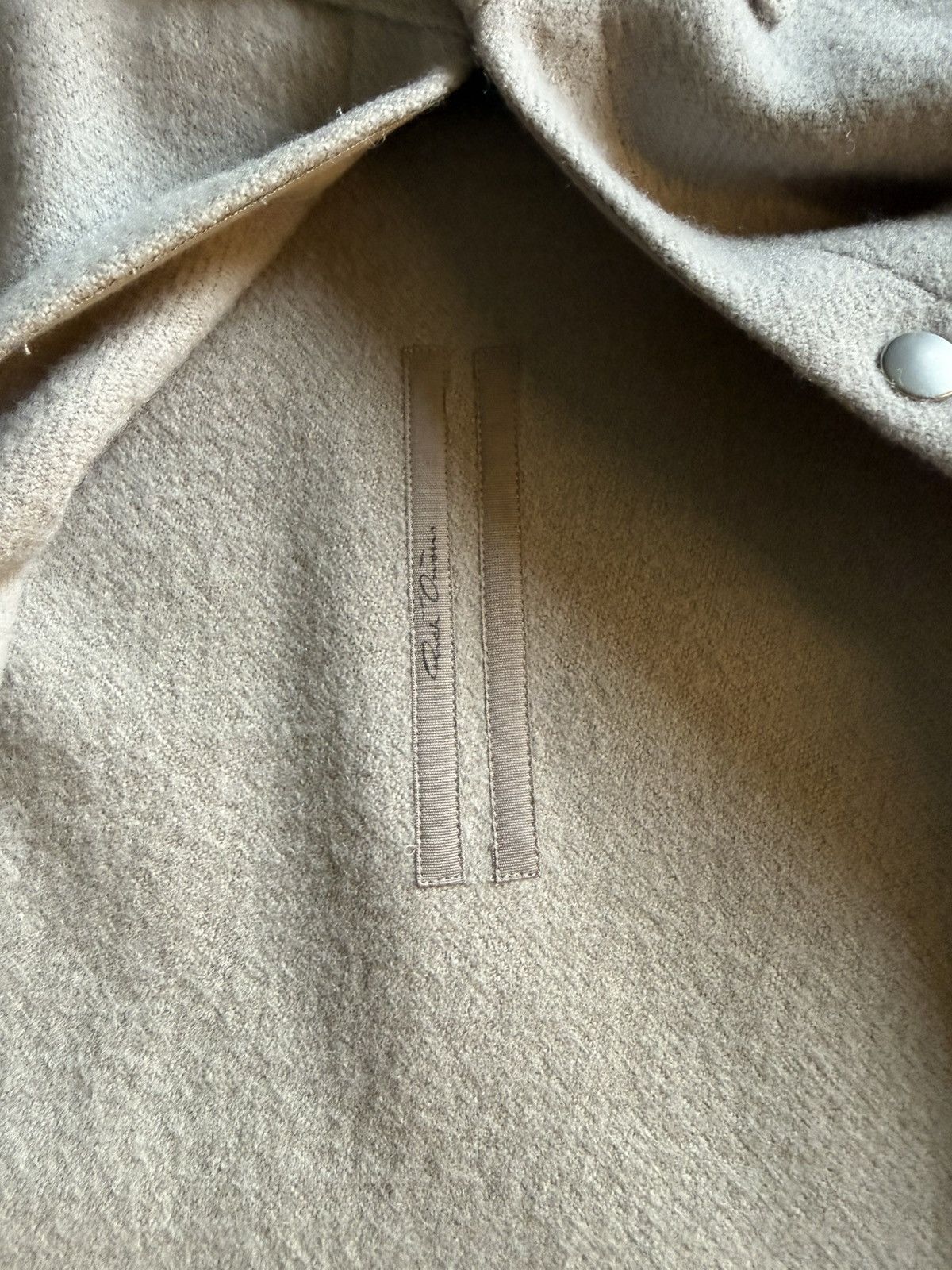 Rick Owens Rick Owens Jumbo Wool Outershirt Size US M / EU 48-50 / 2 - 7 Thumbnail