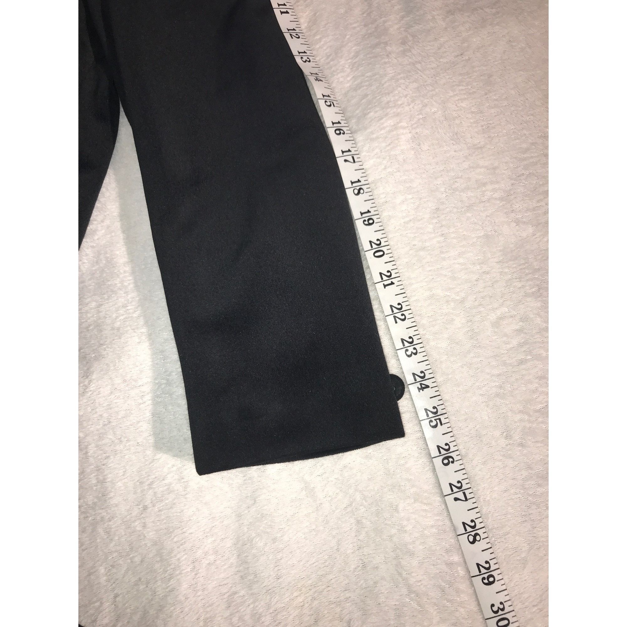 Falcone Falcone Men's Black Velvet Duster Car Coat Blazer Jacket Size US S / EU 44-46 / 1 - 8 Thumbnail