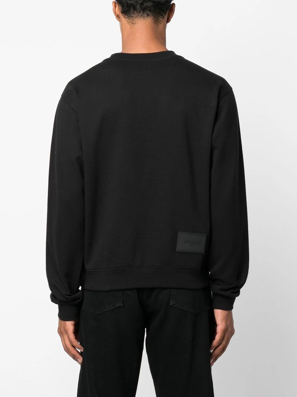 WE11DONE o1mris0824 Fitted Sweatshirt in Black Size US S / EU 44-46 / 1 - 7 Thumbnail
