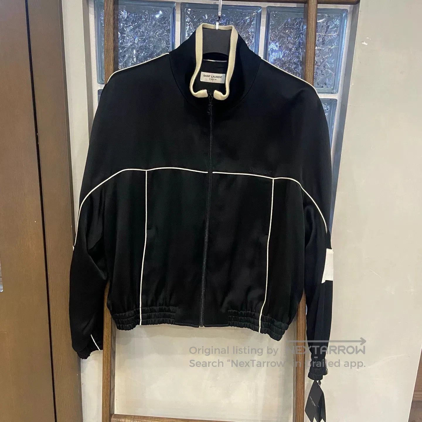 Saint Laurent Paris Saint Laurent FW23 Embroidered Collar Jacket. Size US M / EU 48-50 / 2 - 1 Thumbnail