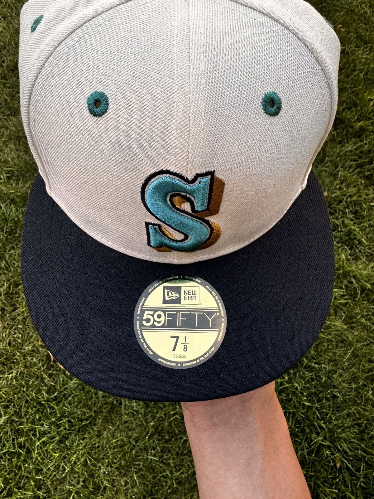 Hat Club 7 1/8 Seattle Mariners Fitted Hatclub Size ONE SIZE - 2 Thumbnail