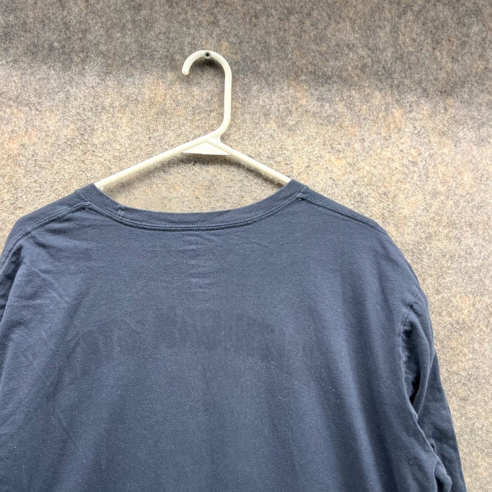 The North Face The North Face Shirt Men 2XL Blue Crew Neck Long Sleeve T-Shirt Logo Casual All Seasons Regular Fit Men Size US XXL / EU 58 / 5 - 2 Thumbnail