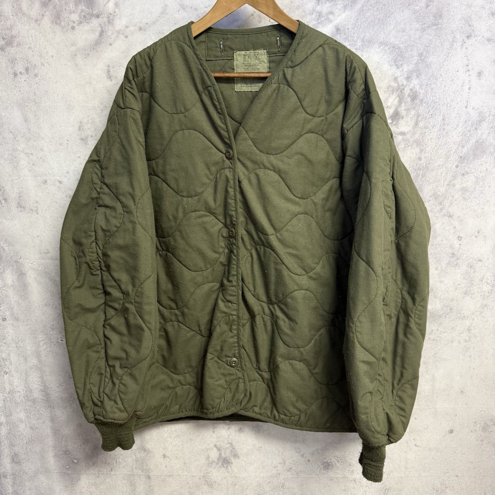 Vintage Vintage Aircrew Cold Weather Jacket Liner Mens XL Regular Size US XL / EU 56 / 4 - 1 Thumbnail