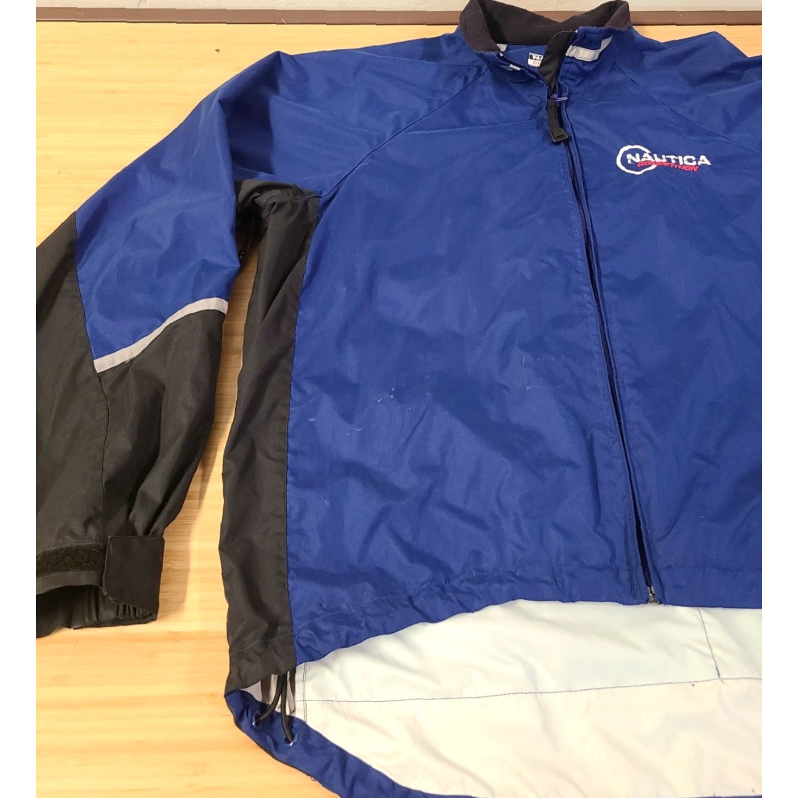 Nautica VINTAGE Nautica Windbreaker Jacket Sailing All Seasons 90s Mens Large Blue Logo Size US L / EU 52-54 / 3 - 3 Thumbnail