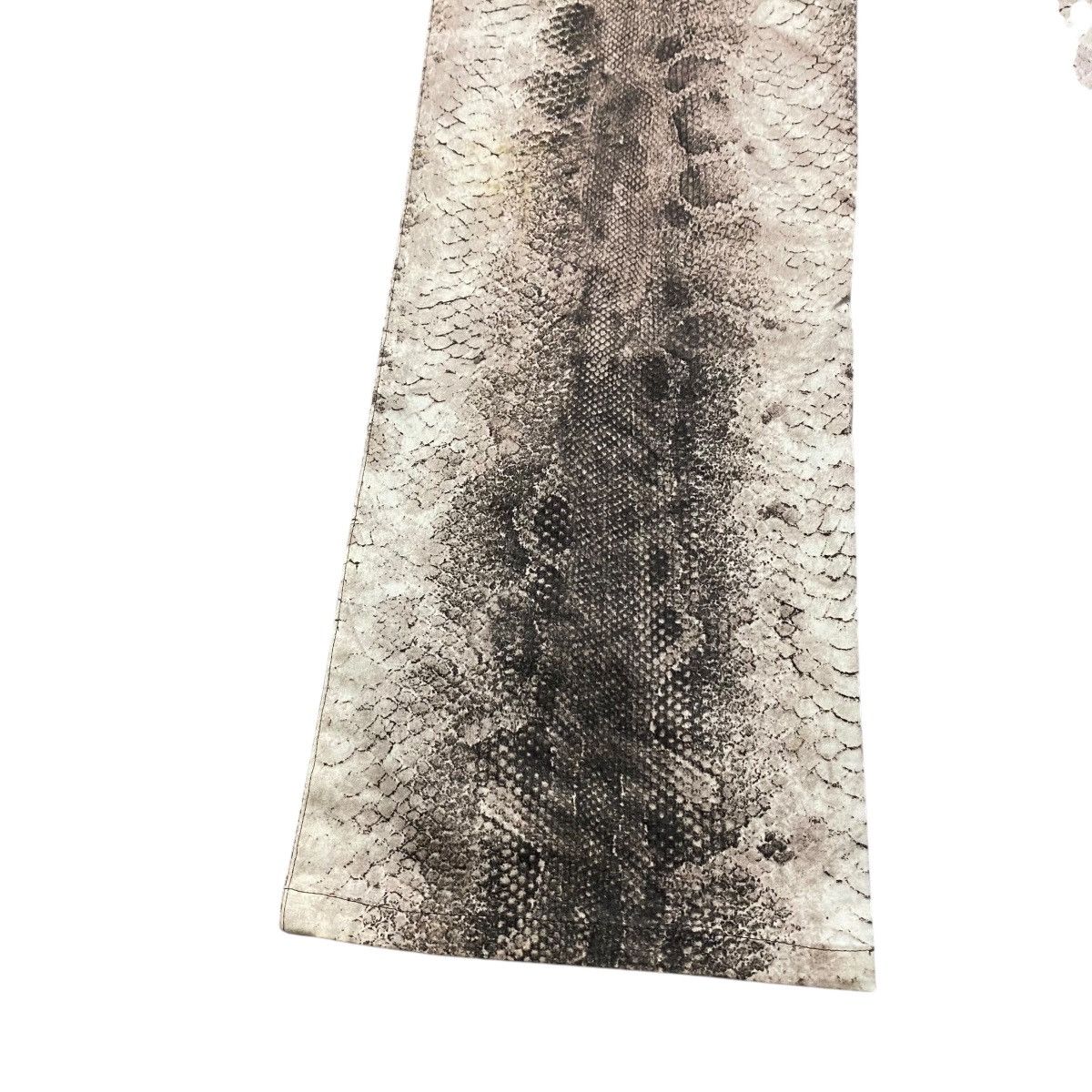 Japanese Brand Japanese Brand SPECCHIO Snake Skin Flare Pants Size 29" - 14 Thumbnail