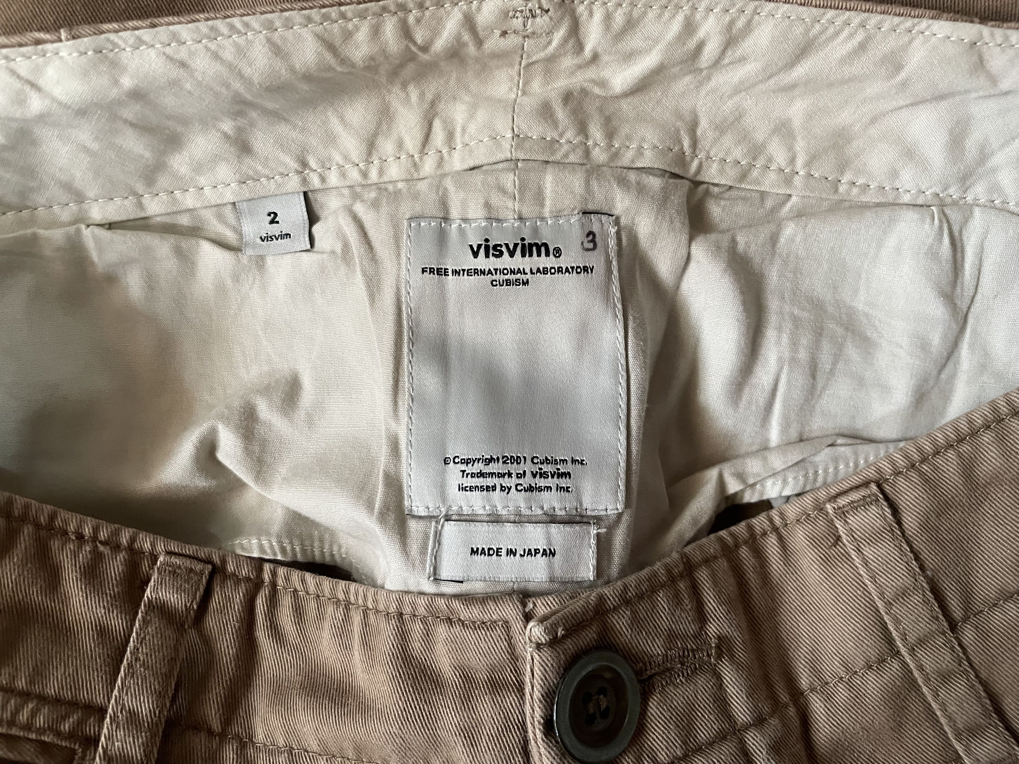 Visvim visvim high water chino pants Size US 32 / EU 48 - 9 Thumbnail