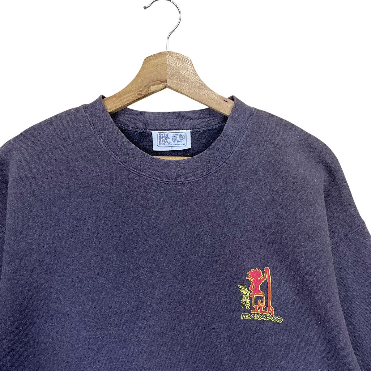 Quiksilver Vintage Peakaboo Surf Tribe Crewneck Sweatshirt Size US M / EU 48-50 / 2 - 6 Thumbnail