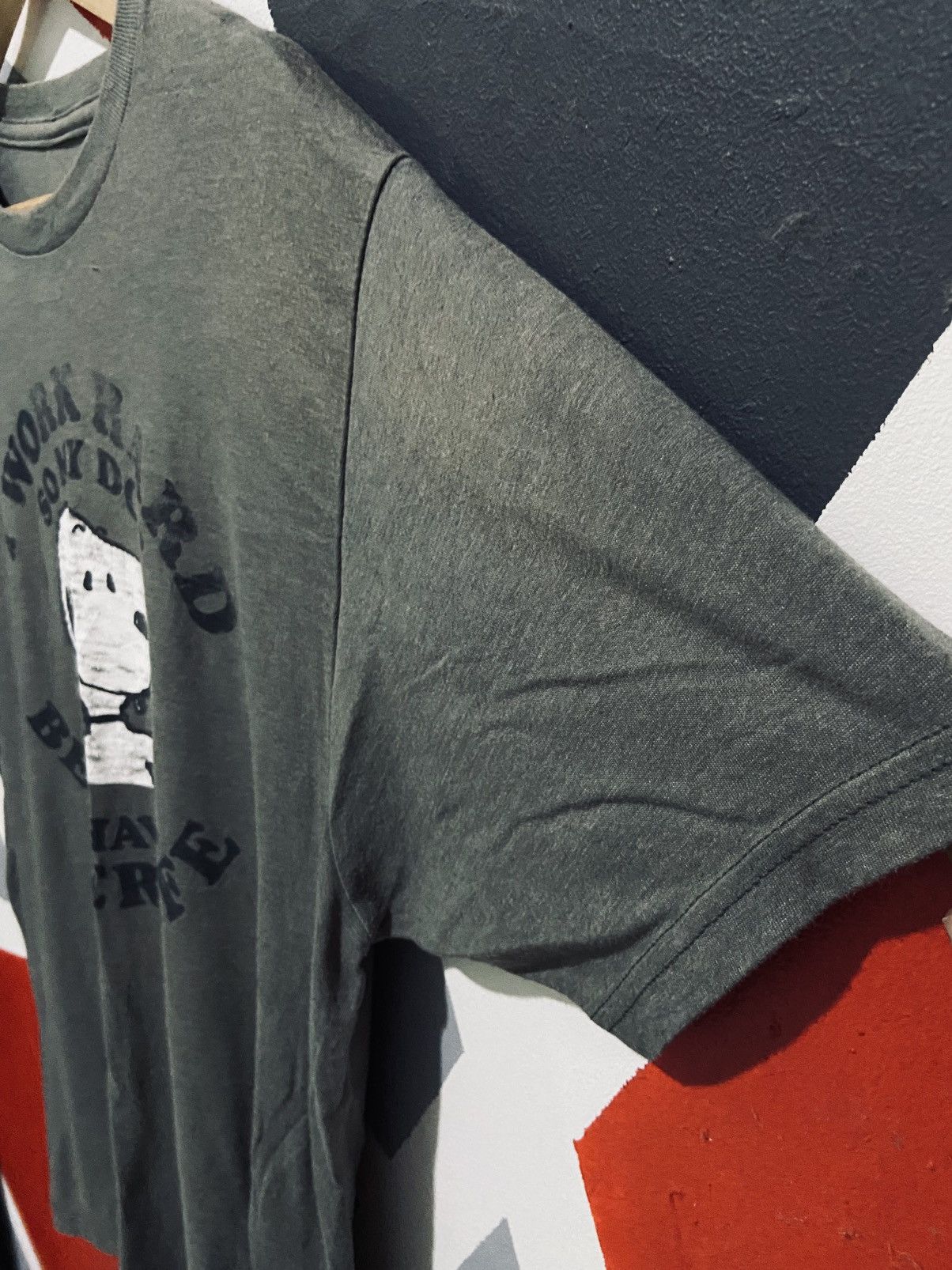 Peanuts Snoppy Tee - I Work Hard So My Dog Size US M / EU 48-50 / 2 - 3 Thumbnail