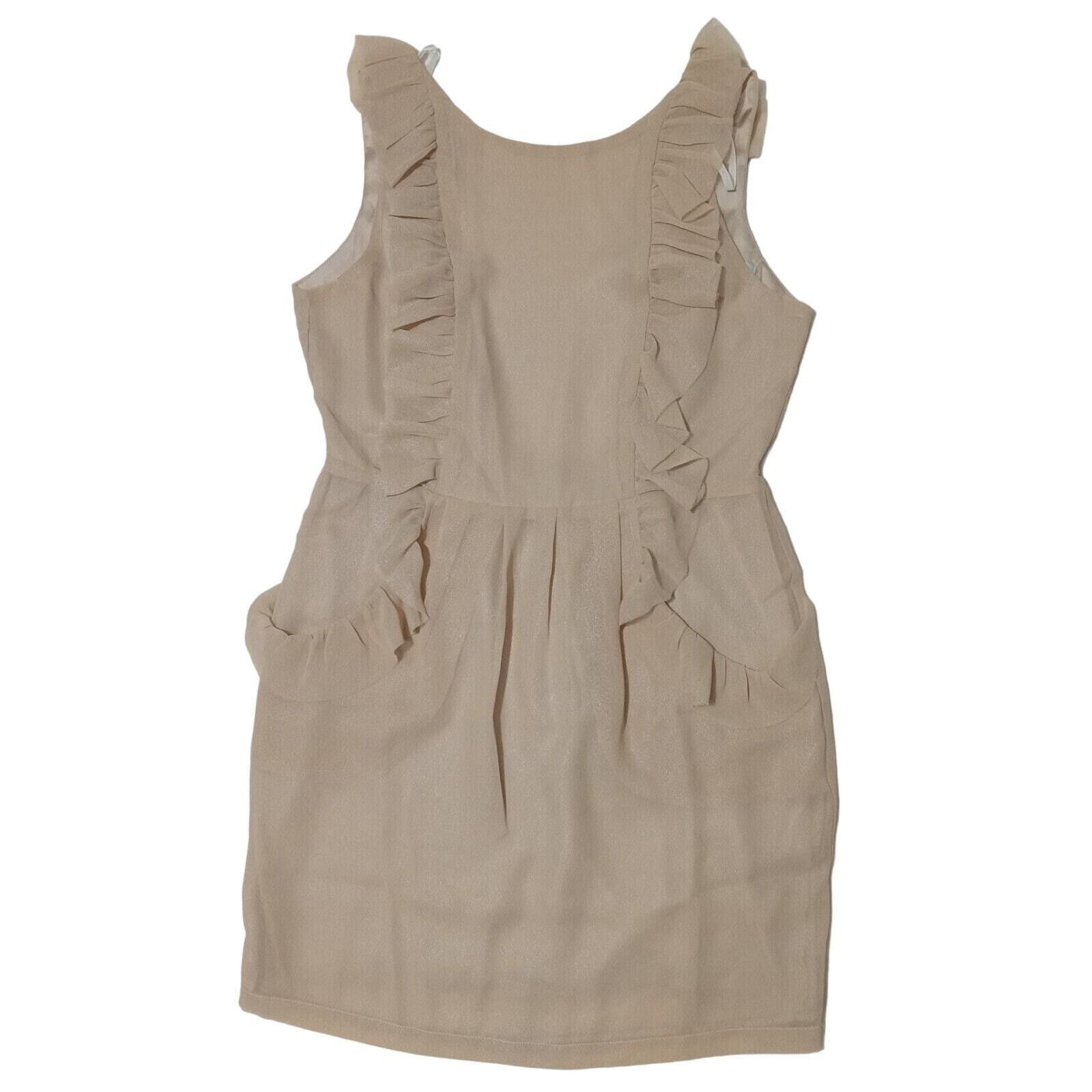 & Other Stories Karlie Dress M Women's Sleeveless Ruffle Backless Lined Size M / US 6-8 / IT 42-44 - 1 Thumbnail